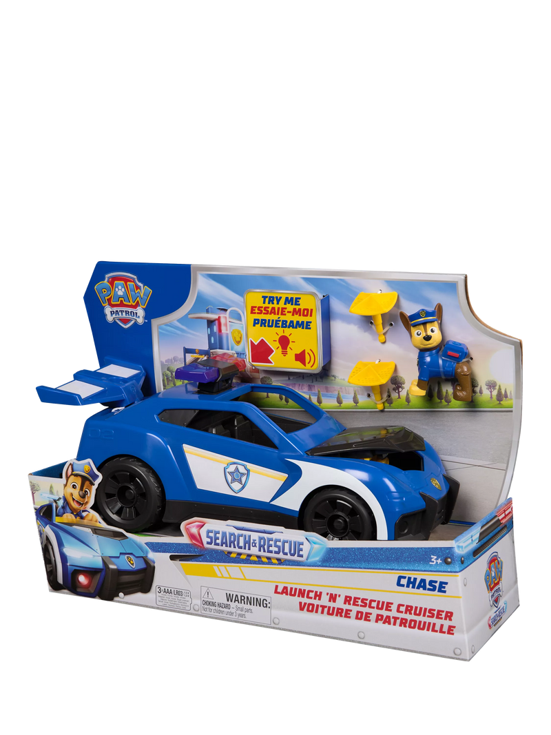 Paw Patrol Chase police car with net launcher 28cm (British brand)