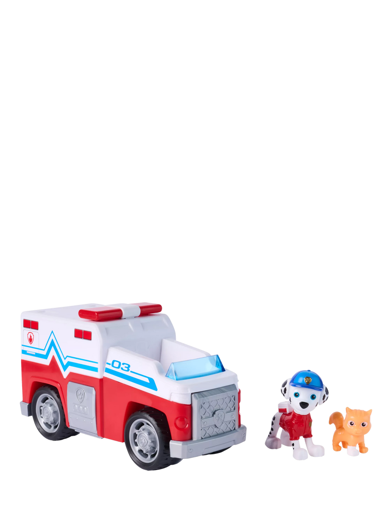 Paw Patrol Marshall Rescue Responder toy set and vehicle (British brand)