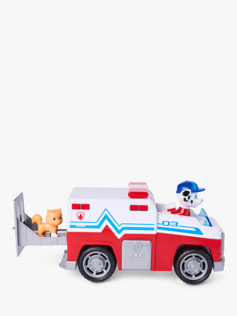 Paw Patrol Marshall Rescue Responder toy set and vehicle (British brand)