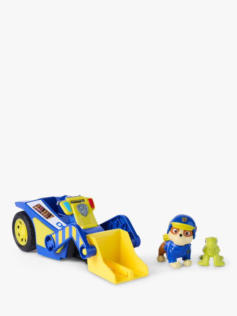Paw Patrol Rubble Rescue Bulldozer toy vehicle with figure - British product
