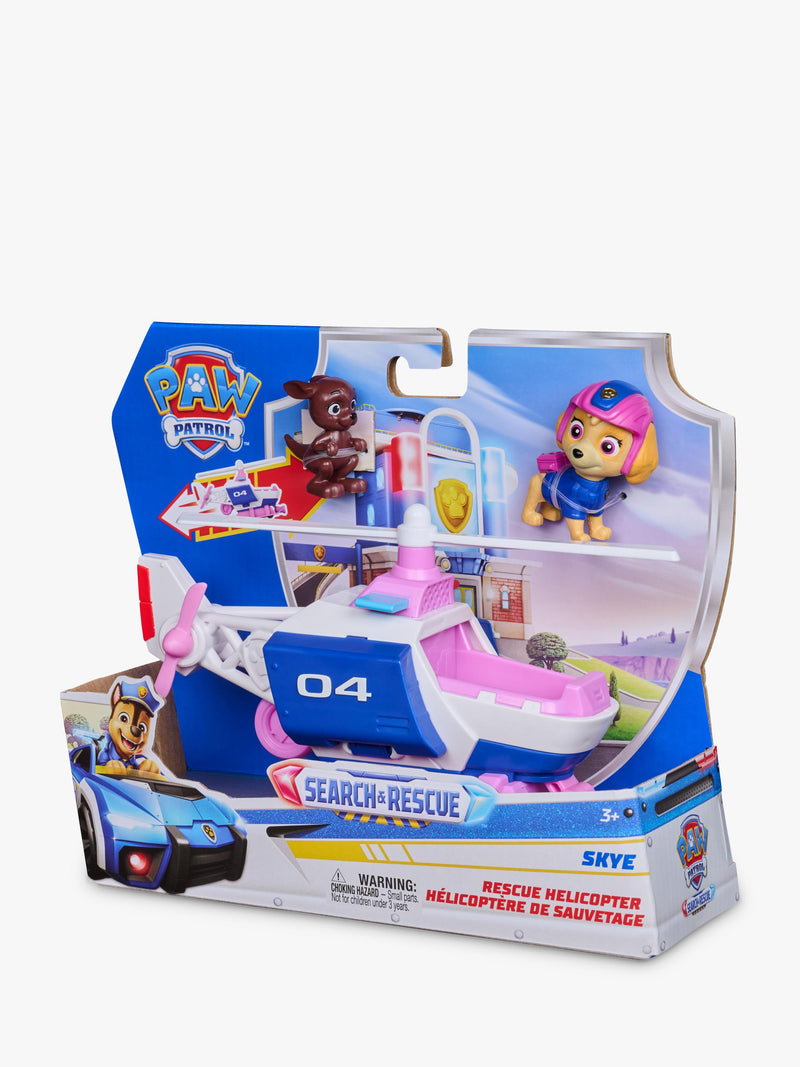 Paw Patrol Skye Rescue Helicopter toy with two figures, UK version