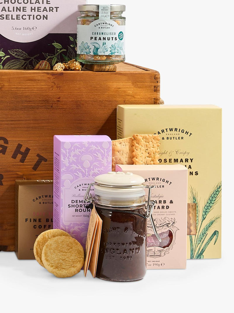 Cartwright & Butler Sweet & Savoury Gift Box 2.3kg, imported from the UK