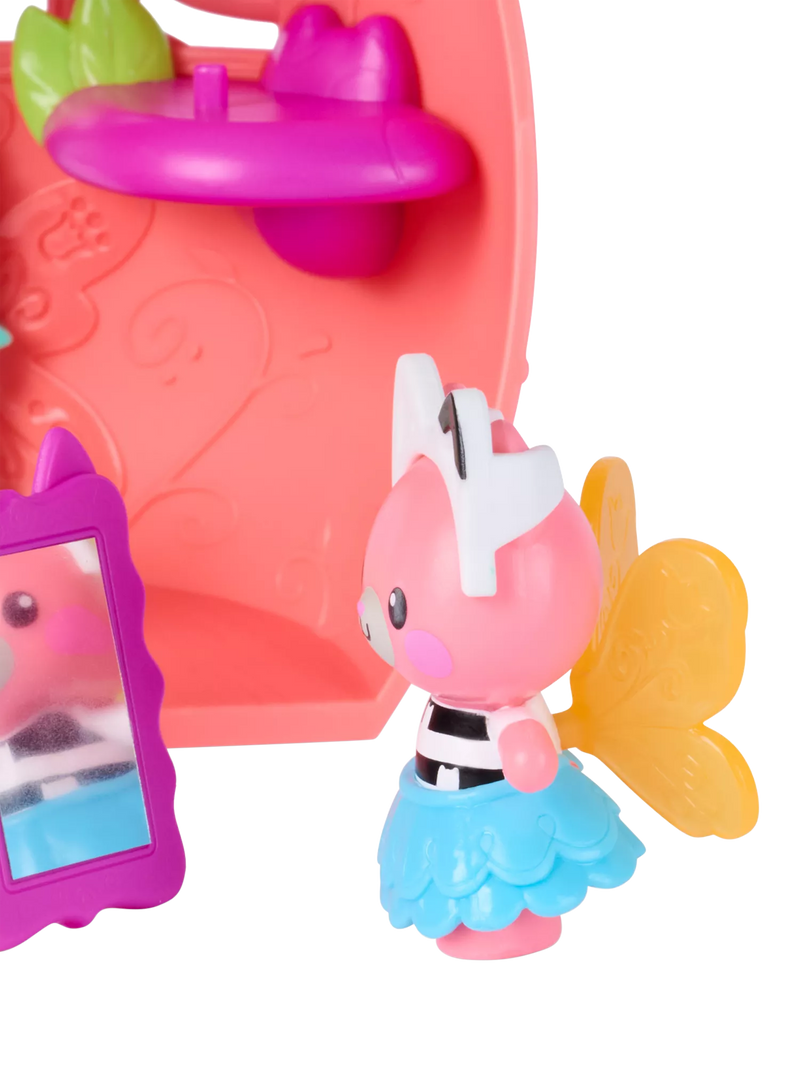 Gabby's Dollhouse Kitty Fairy Flutter-riffic playset 20.3cm, imported from the UK