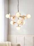 John Lewis Novarro opal globe pendant light antique brass - British product