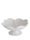 Virginia Casa clover footed serving bowl 34cm white, imported from the UK