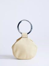 John Lewis Topshop Cherry Metal Handle Handbag Buttermilk- Buy online at McGrocer