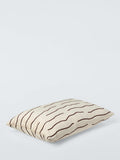 John Lewis Undulate rectangular cushion Natural 40x60cm, imported from the UK