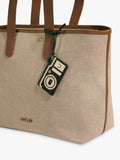 Antler Camera Heritage luggage tag in Cedar, UK version