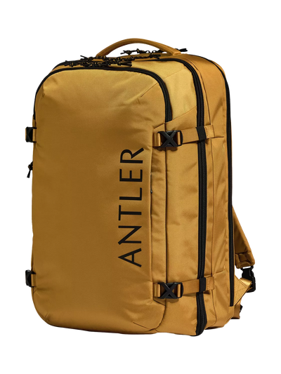 John Lewis Antler Discovery Backpack 60L Mustard Yellow- Buy online at McGrocer
