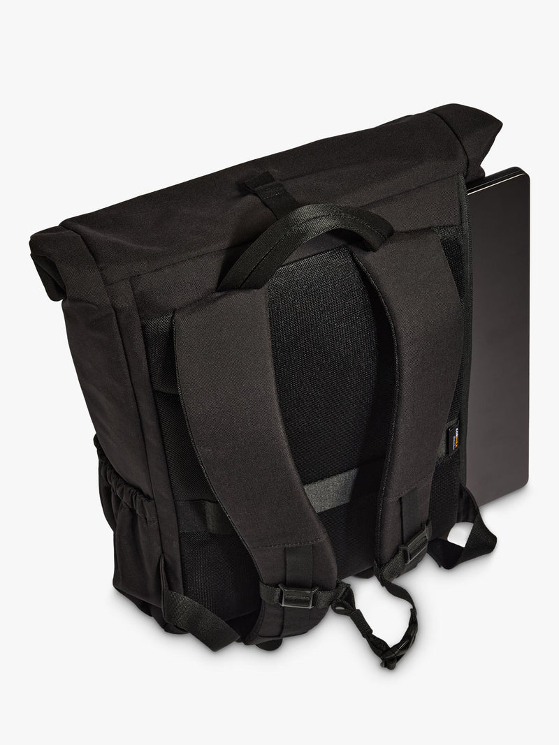 Antler Urban Core roll top backpack 26L black (British brand)