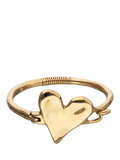 UNOde50 Chunky Molten Heart Bracelet gold L, imported from the UK