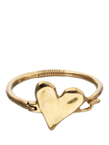 UNOde50 chunky heart bracelet gold size M (British brand)