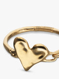 UNOde50 chunky heart bracelet gold size M (British brand)