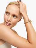UNOde50 chunky heart bracelet gold size M (British brand)