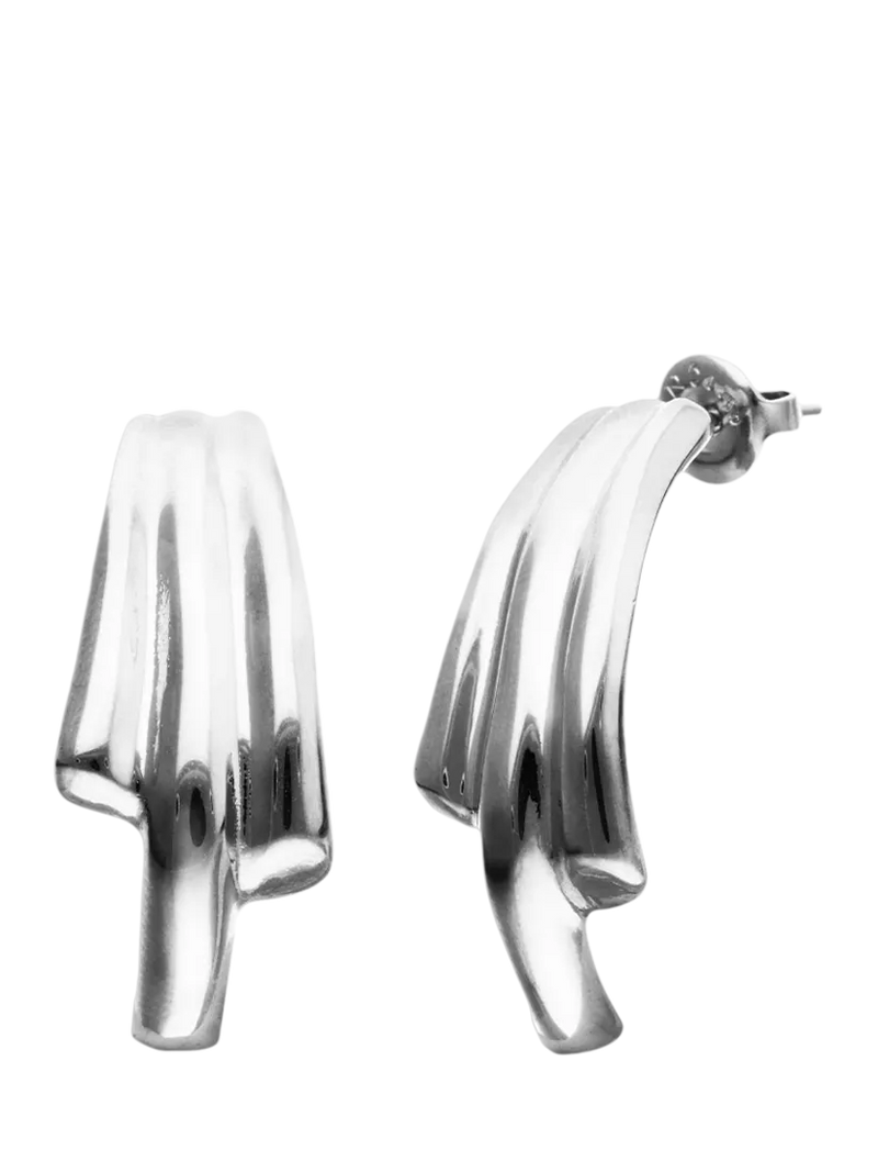 UNOde50 elongated stud earrings 3cm - British product