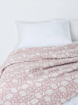 John Lewis John Lewis Halley Quilted Bedspread, Pink, King Size- Buy online at McGrocer