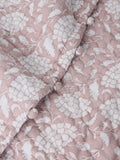 John Lewis Halley quilted bedspread pink 220 x 220 cm - British product