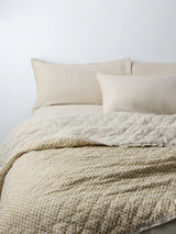 John Lewis John Lewis Riya Quilted Bedspread Bronze Green King Size- Buy online at McGrocer