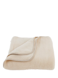 SHLEEP Reversible Merino Knit Fleece Throw 190 x 120cm