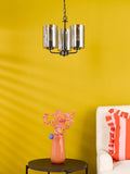 Där Daylin three-arm pendant light black, imported from the UK