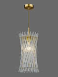 Där Loire pendant ceiling light brass clear - British product