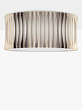 Där Netra 3 light flush ceiling light satin bronze, UK version