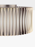 Där Netra 3 light flush ceiling light satin bronze, UK version