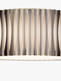 Där Netra 3 light flush ceiling light satin bronze, UK version