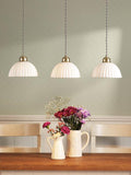 Laura Ashley Durford pendant light antique brass, UK version