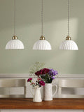 Laura Ashley Durford pendant light antique brass, UK version