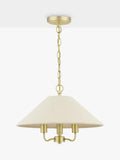 Laura Ashley Harland pendant ceiling light 40cm antique brass (British brand)