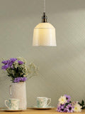 Laura Ashley porcelain pendant ceiling light set of 2 cream, UK version