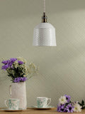 Laura Ashley porcelain pendant ceiling light set of 2 cream, UK version