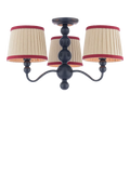 Joules Harewood semi flush ceiling light navy blue - British product