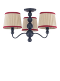Joules Harewood semi flush ceiling light navy blue - British product