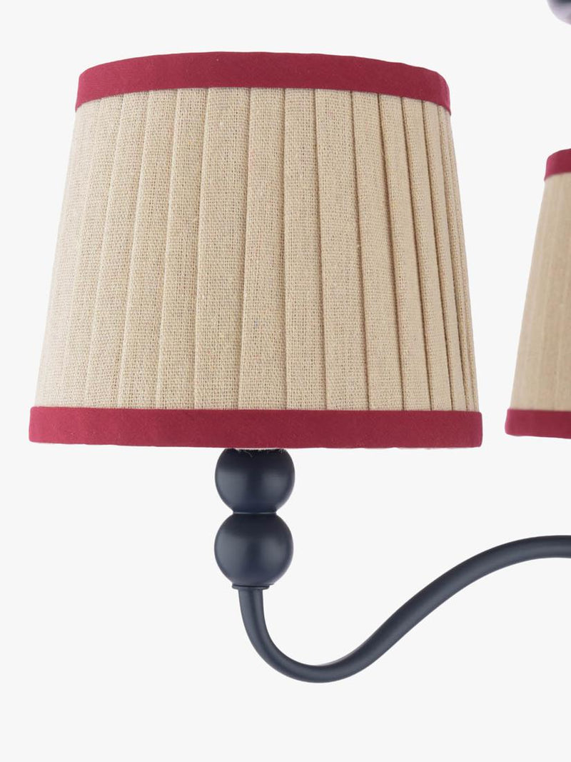 Joules Harewood semi flush ceiling light navy blue - British product