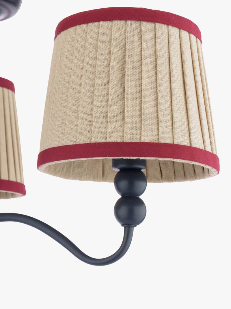 Joules Harewood semi flush ceiling light navy blue - British product