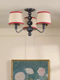 Joules Harewood semi flush ceiling light navy blue - British product