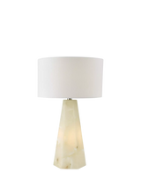 John Lewis Där Paget Dual Light Alabaster Table Lamp Base- Buy online at McGrocer