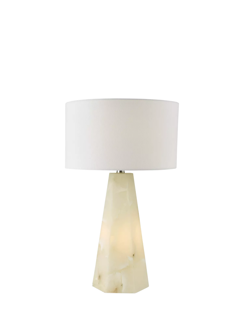 Där Paget alabaster lamp base - British product