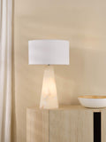 Där Paget alabaster lamp base - British product