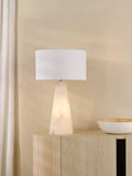 Där Paget alabaster lamp base - British product