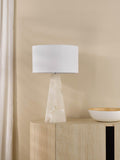 Där Paget alabaster lamp base - British product