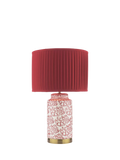 Laura Ashley Knipton table lamp ruby ceramic base, UK version