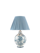 John Lewis Laura Ashley Maltby Ceramic Base Table Lamp Blue- Buy online at McGrocer