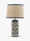 Joules Highclere table lamp navy blue (British brand)