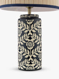 Joules Highclere table lamp navy blue (British brand)