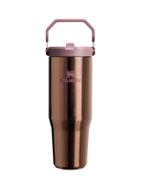 John Lewis Stanley AeroLight IceFlow Flip Straw 2.0 Tumbler, 890ml, Polished Rose Gold- Buy online at McGrocer