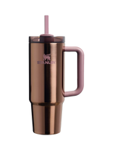 John Lewis Stanley Quencher Stainless Steel FlowState Tumbler Polished Rose Gold 890ml- Buy online at McGrocer
