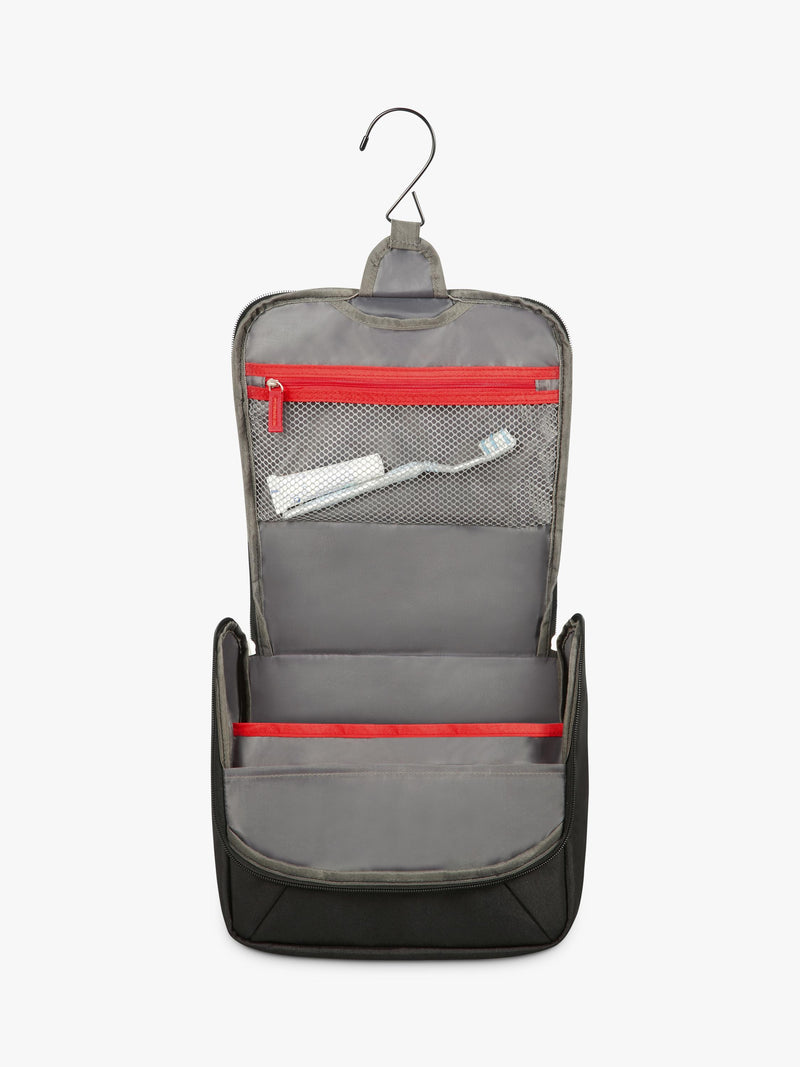 American Tourister Bombay Beach black toiletry pouch, UK version